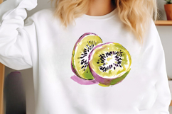 Tropical Watercolor Fruit Clipart Product Image 2
