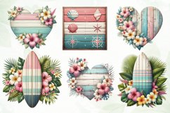 Tropical Wooden Sublimation Clipart Product Image 3