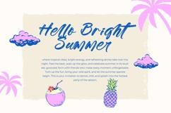 Tropics Sometimes Beaches - Modern Brush Font Product Image 11