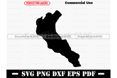 Trout Lake Barry Bay ON CA Map SVG PNG DXF EPS PDF Product Image 1