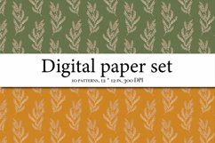 Wildflowers Aesthetics Digital Paper, Meadow Flowers Product Image 7