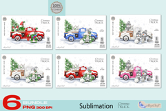 Christmas Truck|christmas truck sublimation| snowman|gnomes Product Image 2
