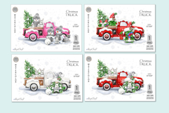 Christmas Truck|christmas truck sublimation| snowman|gnomes Product Image 3