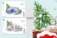 Christmas Truck|christmas truck sublimation| snowman|gnomes Product Image 4