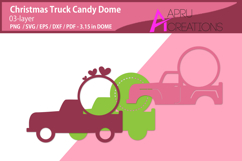 Christmas Truck Candy dome holder Product Image 3