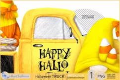 Halloween Truck clipart| Truck Candy Corn png|Gnomes clipart Product Image 3