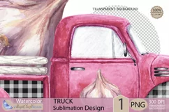 Truck png clipart |vegetables truck garlic sublimation Product Image 3