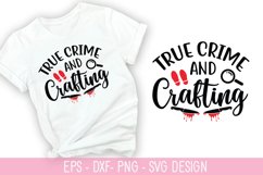 True Crime SVG Bundle - True Crime T- Shirt Design Product Image 10