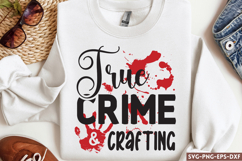True crime and crafting SVG, True Crime SVG Product Image 1