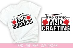 True Crime SVG Bundle - True Crime T- Shirt Design Product Image 13