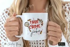 True Crime Junkie PNG | Halloween PNG Product Image 2