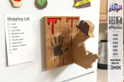 True Crime Laser Cut | Fridge Magnets | Horror &amp; Mystery SVG Product Image 1