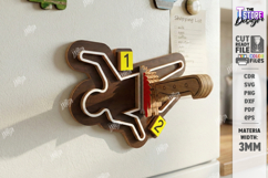 True Crime Laser Cut | Fridge Magnets | Horror &amp; Mystery SVG Product Image 1