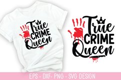 True Crime SVG Bundle - True Crime T- Shirt Design Product Image 13