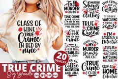 True Crime SVG Bundle - True Crime T- Shirt Design Product Image 1