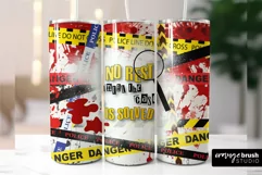 True Crime Tumbler Design Halloween Tumbler Sublimation
