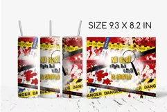 True Crime Tumbler Design Halloween Tumbler Sublimation