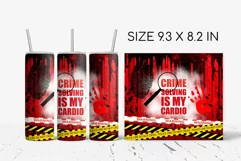 True Crime Tumbler Sublimation Halloween Tumbler Wrap