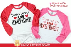 Toddler Valentine's Day Quote on Raglan Shirt Mockup