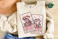 True Lovers Skeleton Png, Skeleton Valentines Day Png, Funny Product Image 3