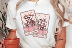 True Lovers Skeleton Png, Skeleton Valentines Day Png, Funny Product Image 2