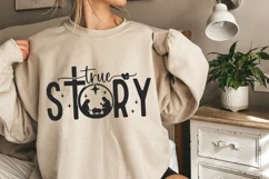 True Story SVG, Christian Svg, Religious, Christmas SVG PNG Product Image 1