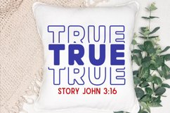 True Story John SVG, Christian SVG Design Product Image 2