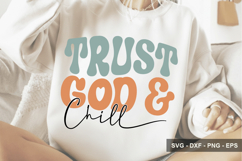 Trust God And Chill - Inspirational Design Product Image 1