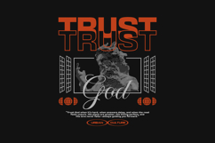 Christian Urban Streetwear T-shirt Design Bundle Product Image 8