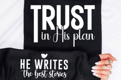 Trust in His Plan SVG Design Product Image 3