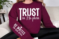 Trust in His Plan SVG Design Product Image 2