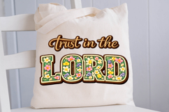 Trust in the Lord Christian sublimation designs Product Image 3