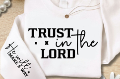 Trust In The Lord SVG Design Product Image 3