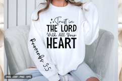 Trust in the LORD - Christian Sleeve T-Shirt Design Product Image 3