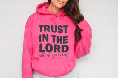 Trust In The Lord With All Your Heart SVg Product Image 3
