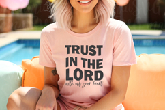 Trust In The Lord With All Your Heart SVg Product Image 2