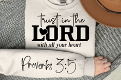 Trust In The Lord SVG Design Product Image 2