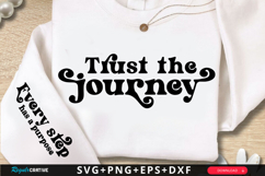 Trust The Journey SVG Design Product Image 1