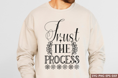 Trust the process SVG, Christian SVG Desi Product Image 1