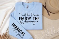 Trust The Process Enjoy Sleeve SVG, Inspirational SVG Design Product Image 2