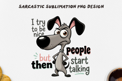 Sarcastic Animal PNG Sublimation Bundle Product Image 17