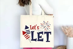 Let's get let SVG , Fourth Of July SVG , Patriotic SVG Product Image 2