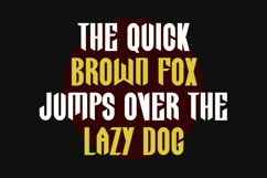 Tsagaru Modern Horror Blackletter Display Font Product Image 3