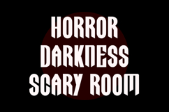 Tsagaru Modern Horror Blackletter Display Font Product Image 5