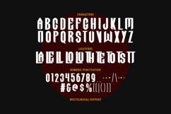 Tsagaru Modern Horror Blackletter Display Font Product Image 7