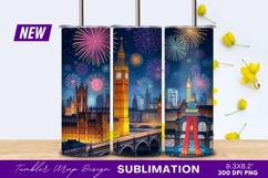 Fire And Water Soccer Ball Design Tumbler Product Image 1