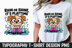 Sarcastic dog quote t-shirt sublimation design Product Image 1