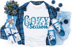 Cozy Season Sublimation| Winter Girl Sublimation T-shirt Product Image 3
