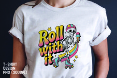 Skull quote tshirt sublimation design Product Image 1
