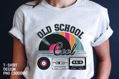 Old school vintage t-shirt sublimation png Product Image 1